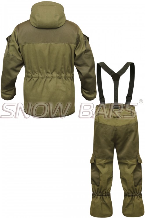 Костюм утепленный "Горка 4+флис", ткань палатка 