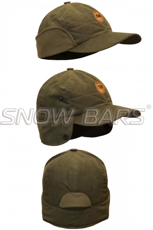 Кепка "Утепленная"  (исландия) Хаки темный Кепка "Утепленная"  (исландия) Хаки темный