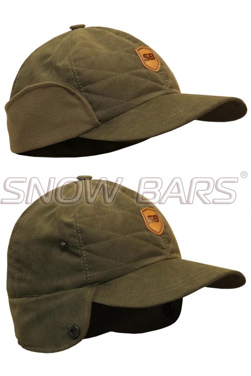 Кепка "Утепленная"  (исландия) Хаки темный Кепка "Утепленная"  (исландия) Хаки темный