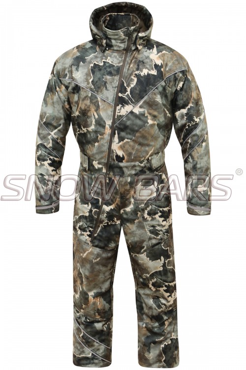 Комбинезон утепленный "Туристический", ткань алова (абстракция)  