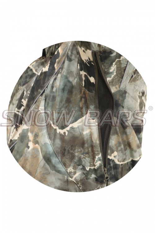 Комбинезон утепленный "Туристический", ткань алова (абстракция)  