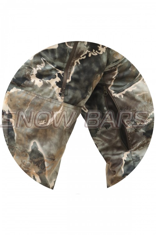 Комбинезон утепленный "Туристический", ткань алова (абстракция)  