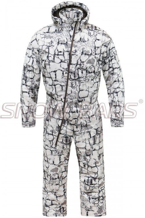 Комбинезон утепленный "Туристический", ткань алова (белый спектр) Комбинезон утепленный "Туристический", ткань алова (белый спектр)