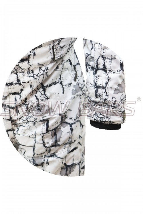 Комбинезон утепленный "Туристический", ткань алова (белый спектр) Комбинезон утепленный "Туристический", ткань алова (белый спектр)